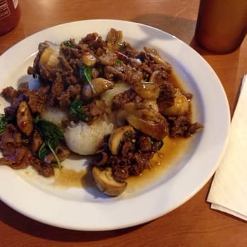 Take It Easy - Basil Lamb w/ coconut rice - Thai Near Me - Oakland, California