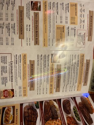 Menu photo 5 Texas Roadhouse Gilbert, AZ