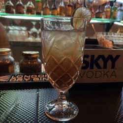 Condesa - Long Island Ice tea. Was not in the menu but they were able to pull it off.