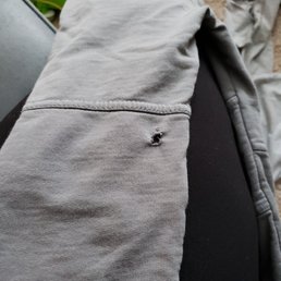 Boys pants with hole from once upon a child