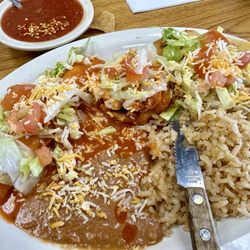 Rancho Grande Mexican Restaurant - Combo plate