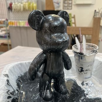 Hello Pottery - liquid paint bear - Paint-Your-Own Pottery Near Me - Irvine, California Hello Pottery - liquid paint bear - Paint-Your-Own Pottery Near Me - Irvine, California