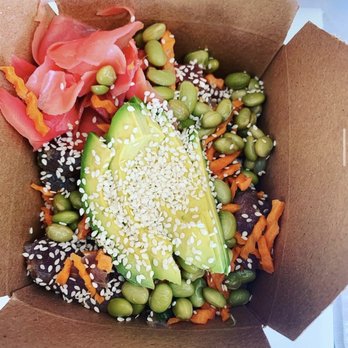 Hidden Gems Poke Bowls - Poke bowl with edamame carrots ginger sesame - Poke Near Me - Cape May, New Jersey Hidden Gems Poke Bowls - Poke bowl with edamame carrots ginger sesame - Poke Near Me - Cape May, New Jersey