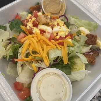 Texas Roadhouse - Large house salad - Steakhouses Near Me - Matthews, North Carolina