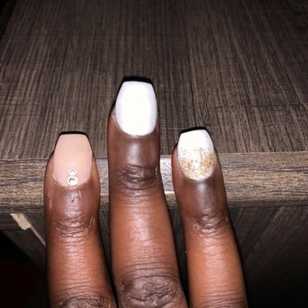 Lynn Luxury Nail & Spa - Each nail is shape different. This was a RUSH job. - Hair Removal Near Me - Fraser, Michigan Lynn Luxury Nail & Spa - Each nail is shape different. This was a RUSH job. - Hair Removal Near Me - Fraser, Michigan