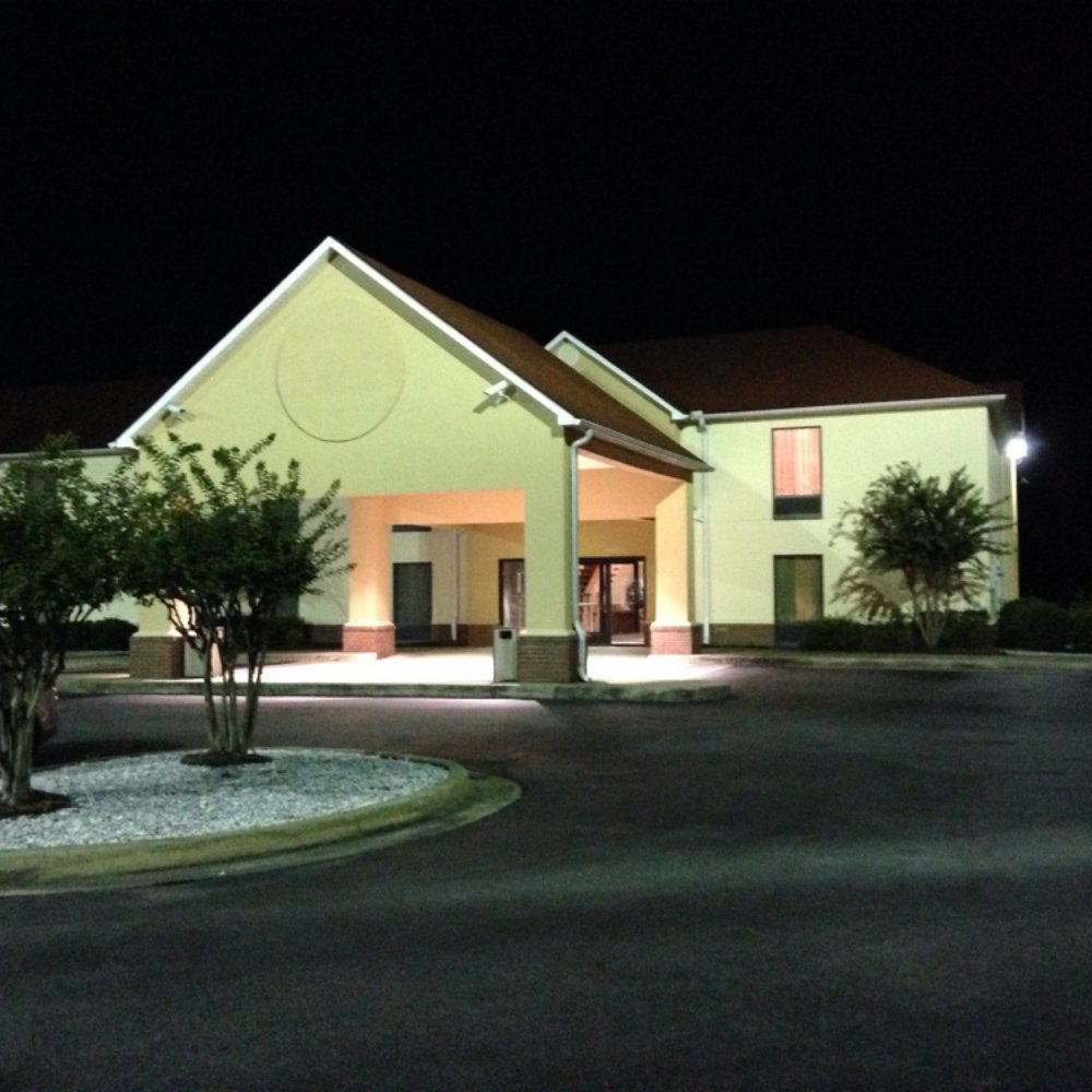 Front of building