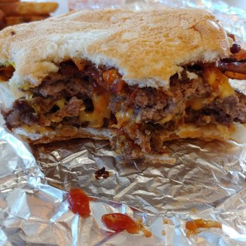 Five Guys - Bacon cheeseburger - Burgers Near Me - Stoneham, Massachusetts Five Guys - Bacon cheeseburger - Burgers Near Me - Stoneham, Massachusetts