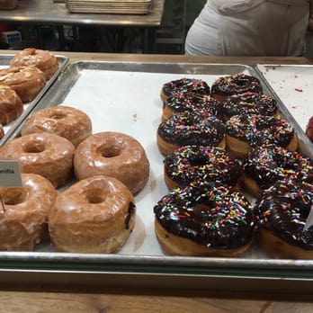 Destination Donuts - Chocolate sprinkle and dueling vanilla - Donuts Near Me - Columbus, Ohio Destination Donuts - Chocolate sprinkle and dueling vanilla - Donuts Near Me - Columbus, Ohio