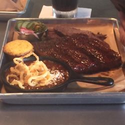 Brick's Smoked Meats - Rib combo