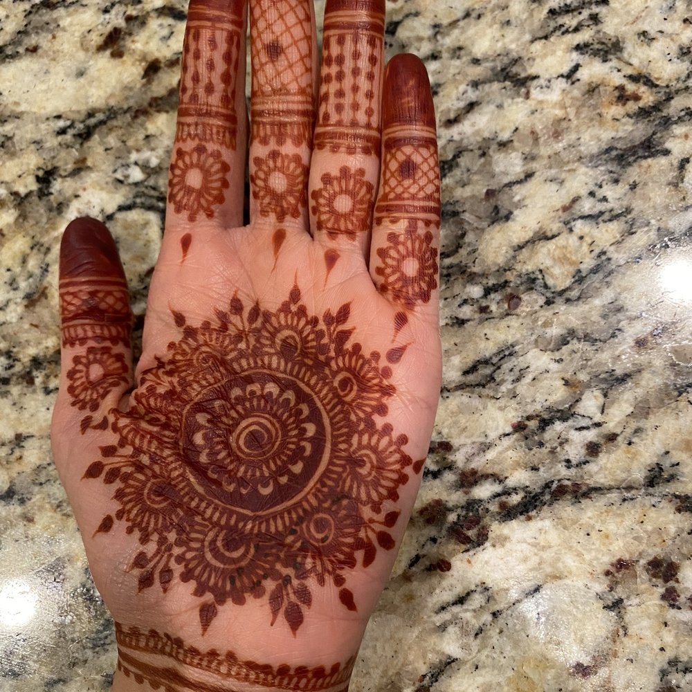 Mehendi art