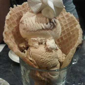 Demetres Danforth - Coffee tiramisu ice cream and peanut butter ice cream - Desserts Near Me - Toronto, Ontario