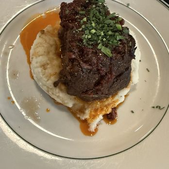 Mandola's Italian Kitchen - Braised beef rib and mashed potatoes - Italian Near Me - Cedar Park, Texas