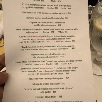 The Ivy - Daily Specials! - New American Near Me - Los Angeles, California The Ivy - Daily Specials! - New American Near Me - Los Angeles, California