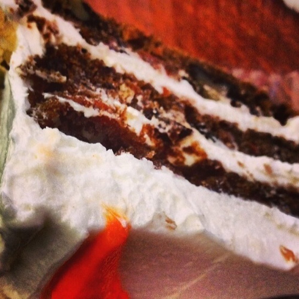Cafe One - Carrot cake. It's not too sweet. - Coffee & Tea Near Me - New York, New York