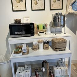 Thanks A Latte - Microwave / Condiment Cart