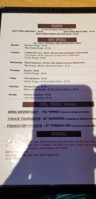 Menu photo 1 Just Ka's Ellsworth, WI
