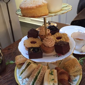 Neverland Tea Salon - Full High Tea $30 (two portions shown) - Coffee & Tea Near Me - Vancouver, British Columbia Neverland Tea Salon - Full High Tea $30 (two portions shown) - Coffee & Tea Near Me - Vancouver, British Columbia