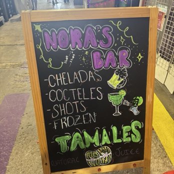 Nora’s Bar - Nora's Bar specials board. - Bars Near Me - Hollywood, Florida