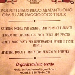 The Meatball Family Truck - Utili info
