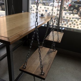 Molly's Cupcakes - Table swing seats - Cupcakes Near Me - Chicago, Illinois Molly's Cupcakes - Table swing seats - Cupcakes Near Me - Chicago, Illinois