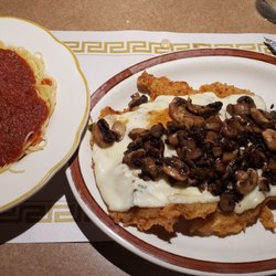 Verdile's Restaurant - Veal Gallo with side of pasta.  I chose Angel hair.