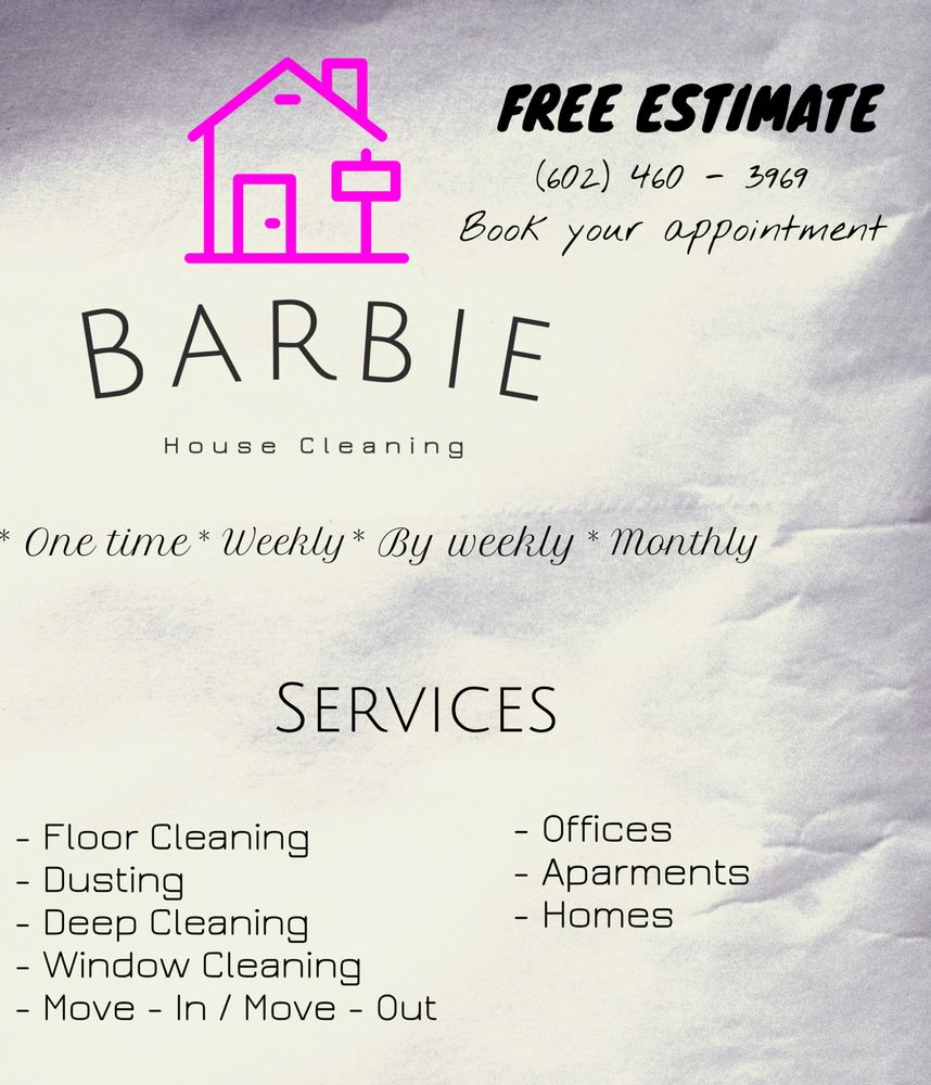 BARBIE HOUSE CLEANING - Updated June 2026 - Request a Quote - Phoenix ...