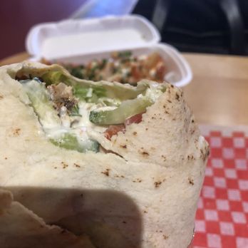 Donair Spot - Super filling. I packed half of it for dinner . - Donairs Near Me - Vancouver, British Columbia
