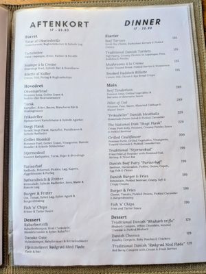 Menu photo 1 Hyttefadet Copenhagen, 84 Menu photo 1 Hyttefadet Copenhagen, 84
