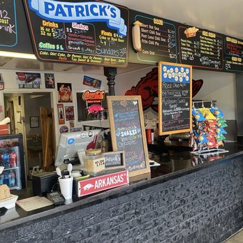 Patrick's - Menu - Burgers Near Me - Springdale, Arkansas Patrick's - Menu - Burgers Near Me - Springdale, Arkansas