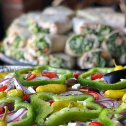 Palace Grill Catering Shop - Greek Salad & Caesar Wraps