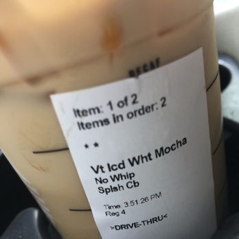 Starbucks - Look at that they know how to ring up a splash of cold brew! Thank you to the Starbucks on somersville! - Coffee & Tea Near Me - Pittsburg, California