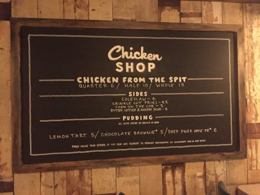 Menu photo 4 Chicken Shop London, XGL