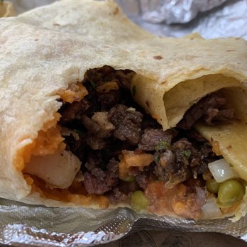 Pablito's Tacos - Surf and Turf burrito! - Peruvian Near Me - Burbank, California