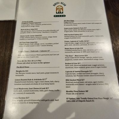 Menu photo 3 Birch and Bear Pizza Edmonton, AB Menu photo 3 Birch and Bear Pizza Edmonton, AB