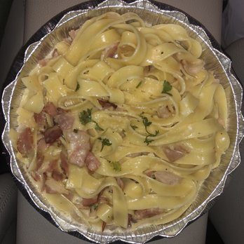 Lover's Pizza and Pasta - Fettuccini Carbonara. That's good eatin'. - Pizza Near Me - Dallas, Texas Lover's Pizza and Pasta - Fettuccini Carbonara. That's good eatin'. - Pizza Near Me - Dallas, Texas