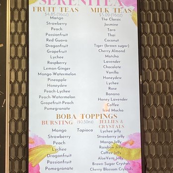 SereniTea - Bubble Tea Near Me - Milwaukee, Wisconsin