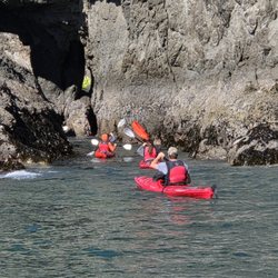 South Coast Tours - Going into Aquarium Arch in Port Orford.