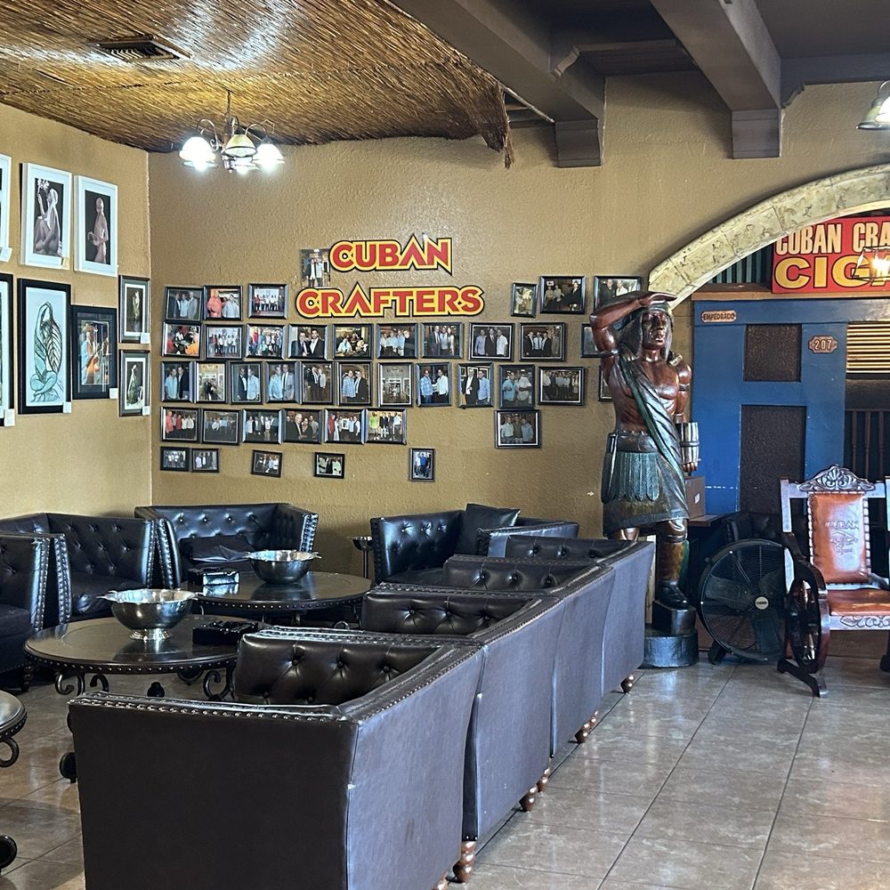 Cuban Crafters Cigars - Sitting area - Tobacco Shops Near Me - Miami, Florida Cuban Crafters Cigars - Sitting area - Tobacco Shops Near Me - Miami, Florida