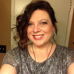 Blown Away Salon & Spa - This is the fun style Lynette did with my a-line for a Christmas party last year.