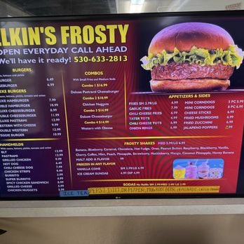 Elkins Frosty - Menu - Burgers Near Me - Wheatland, California Elkins Frosty - Menu - Burgers Near Me - Wheatland, California