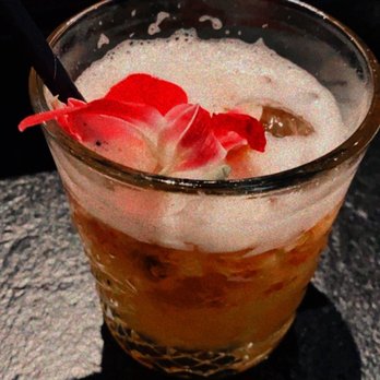 The State - House made ginger syrup with muddled strawberries - Whiskey Bars Near Me - Rancho Cucamonga, California The State - House made ginger syrup with muddled strawberries - Whiskey Bars Near Me - Rancho Cucamonga, California