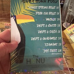 Happy Hour menu Happy Hour menu
