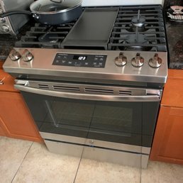 My new GE Gas Range