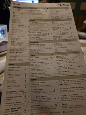 Menu photo 1 Il Mio Clarendon Hills, IL