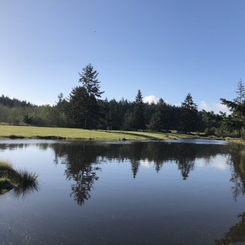 Orcas Island Golf Course - Pond on hole 8 - Golf Near Me - Eastsound, Washington Orcas Island Golf Course - Pond on hole 8 - Golf Near Me - Eastsound, Washington
