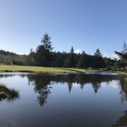 Orcas Island Golf Course - Pond on hole 8