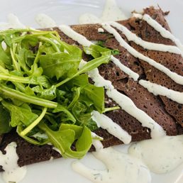Smoked Salmon Crepe Brunch