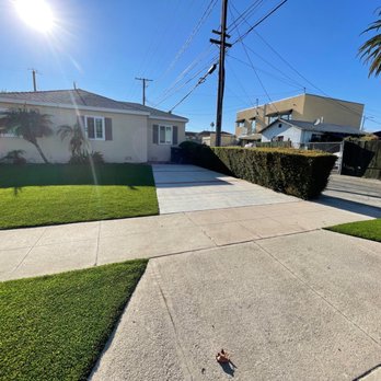 GreenView Direct - Front yard/driveway - Landscaping Near Me - Reseda, California