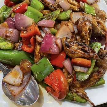 Hong Kong Cafe - Stir fried pork intestines - Noodles Near Me - Richmond, California