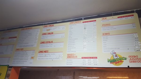 Menu photo 2 Martin's BBQ San Juan, PR